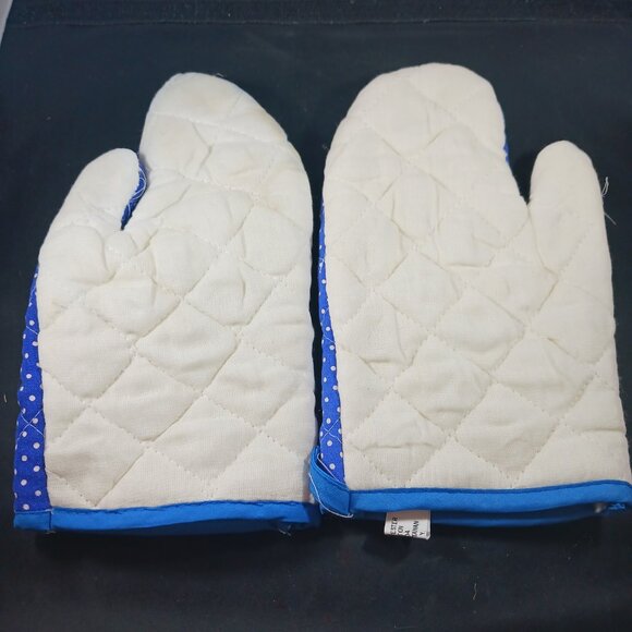 Vintage Oven Mitt Pot Holder Set of Two (2) - Picture 5 of 6